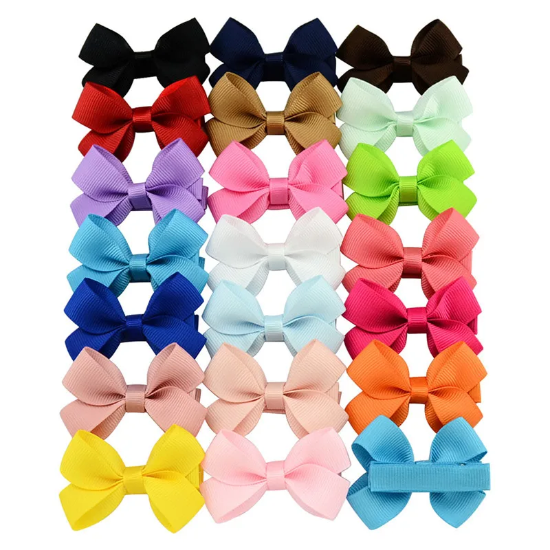 Cute Dog Hair Clips Puppy Hairpin Pet Cat Handmade Hairpin Pet Bow Hair Accessories Multicolor