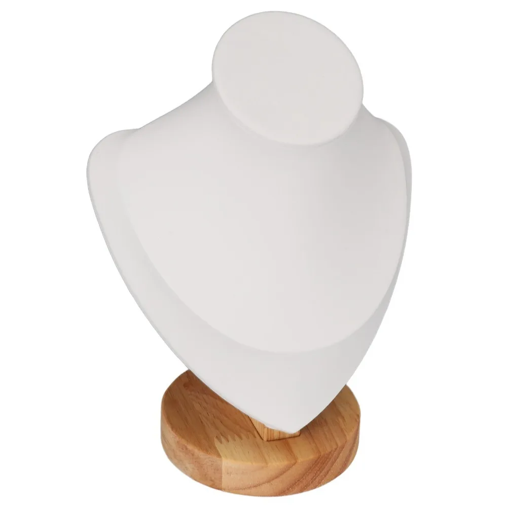 

Устойчивая подставка из массива дерева для демонстрации, роскошная подставка-бюст для портретов, маленькая подставка-бюст для демонстрации браслетов, настольная.