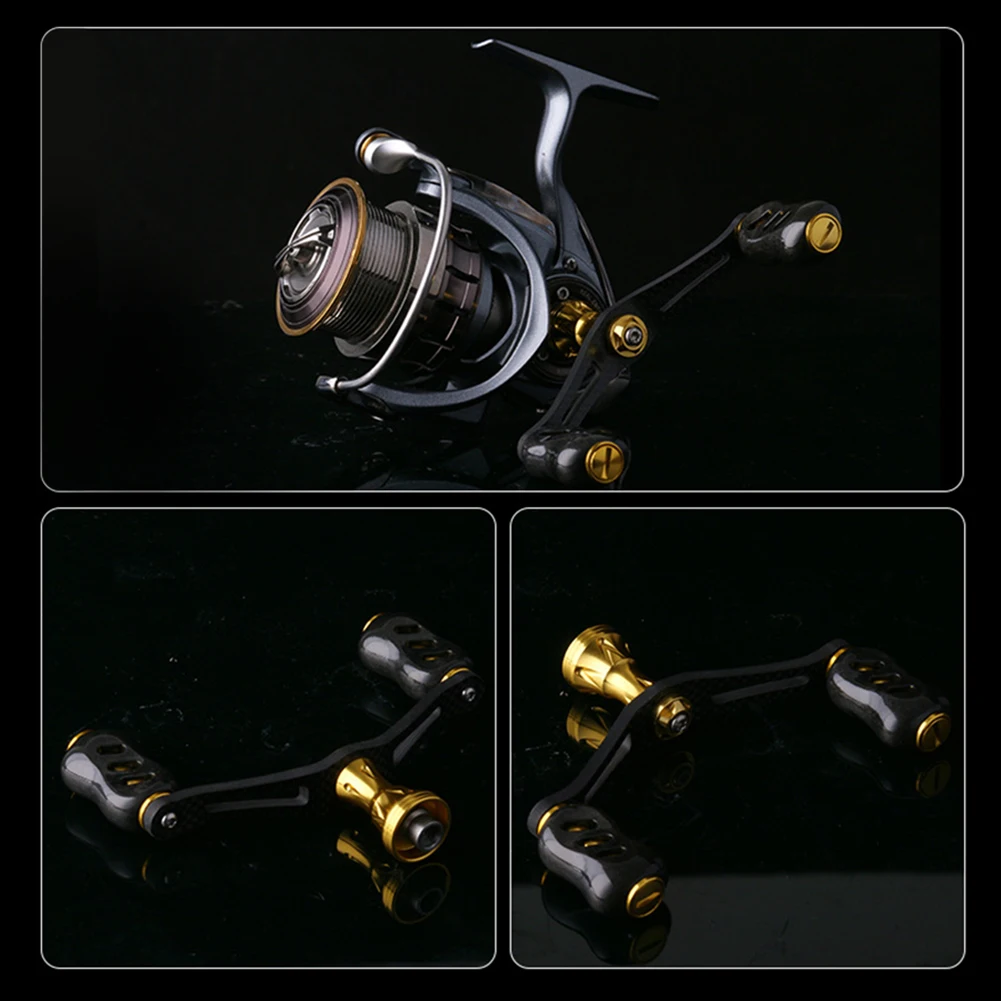 الصيد بكرة مقبض مقبض ألياف الكربون الصيد الروك مقبض مقبض مريح الصيد بكرة مقبض الزخرفية الصيد بكرة الملحقات