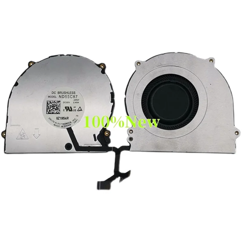 

New Laptop Cooling Fan Cooler Radiator for HUAWEI MateBook X Pro 2021 MACHD-WFE9Q MACHD-WFH9Q fan DC 5V 0.4A ND55C87