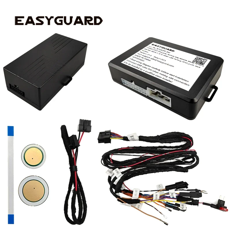 

Комплект дистанционного стартера EASYGUARD для MINI F54/F55 F56/F57 F60 2015-2020 с кнопкой OEM Plug & Play 3X Пульт дистанционного запуска/стоп на багажник