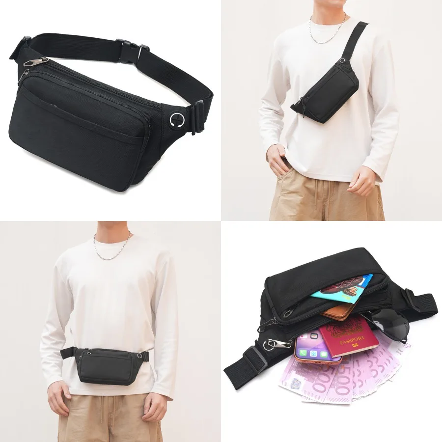 

【Новый стиль】Водонепроницаемая поясная сумка для мобильного телефона для занятий спортом на открытом воздухе, для мужчин, износостойкая, многофункциональная, для женщин.