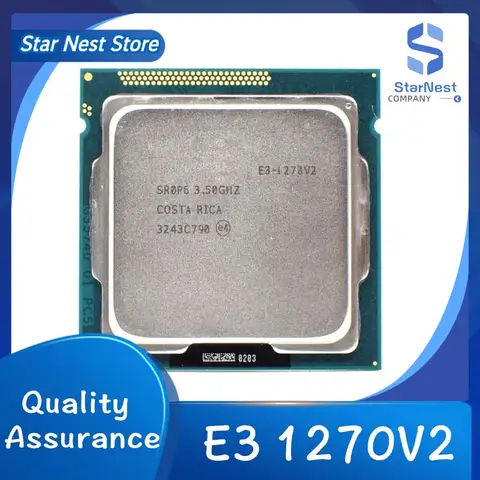 Xeon E3 1270 V2 1270V2 3.5GHz LGA 1155 cpu processor