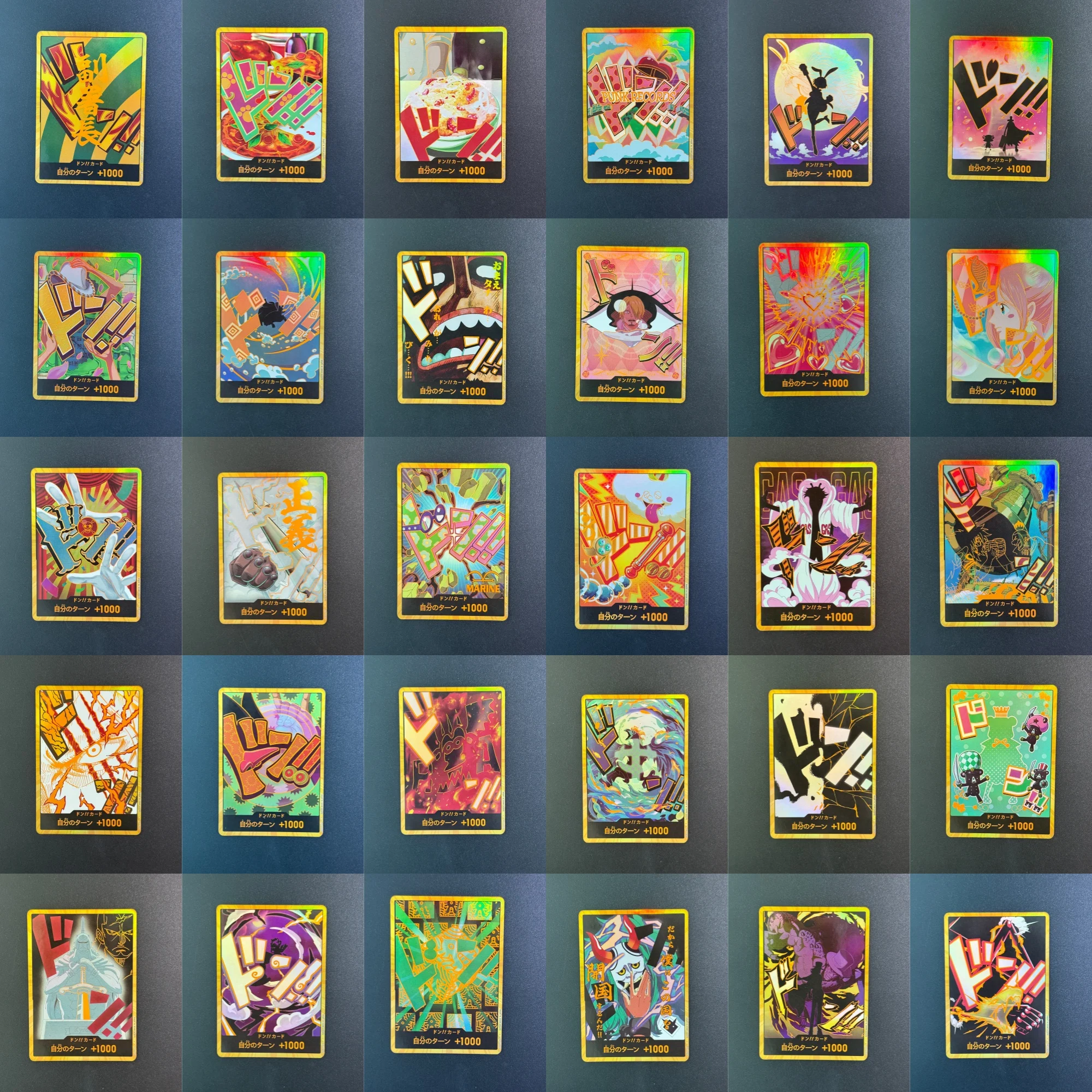 30Pcs/set Diy New One Piece Prb2 Nami Dongka Collection Card Refraction Color Flash Opcg Shirahoshi Anime Card Gift Toys