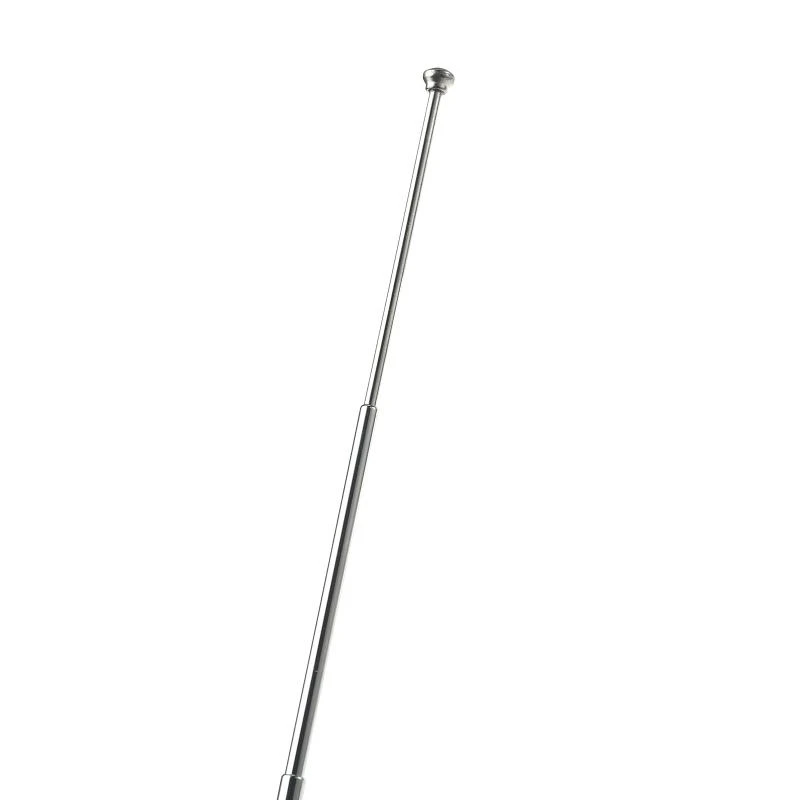 U55B RC Model Car Silver 5 Sections 3 mm External Threaded Expansion Antenna