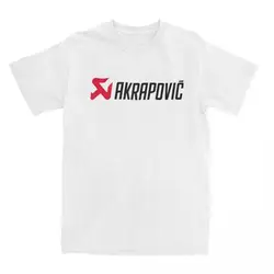 Men Women A-Akrapovic T Shirt Accessories 100% Cotton T-shirt Clothes Casual Tee