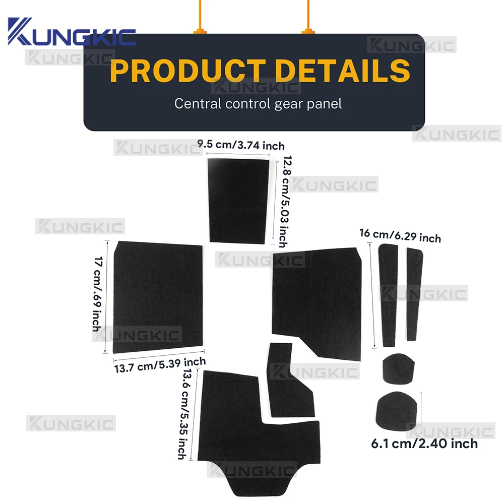 Italian Premium Suede For Seat Leon MK4 Cupra Leon Cupra Formentor 2020 2021 2022 2023-2025 Central Control Gear Panel Sticker