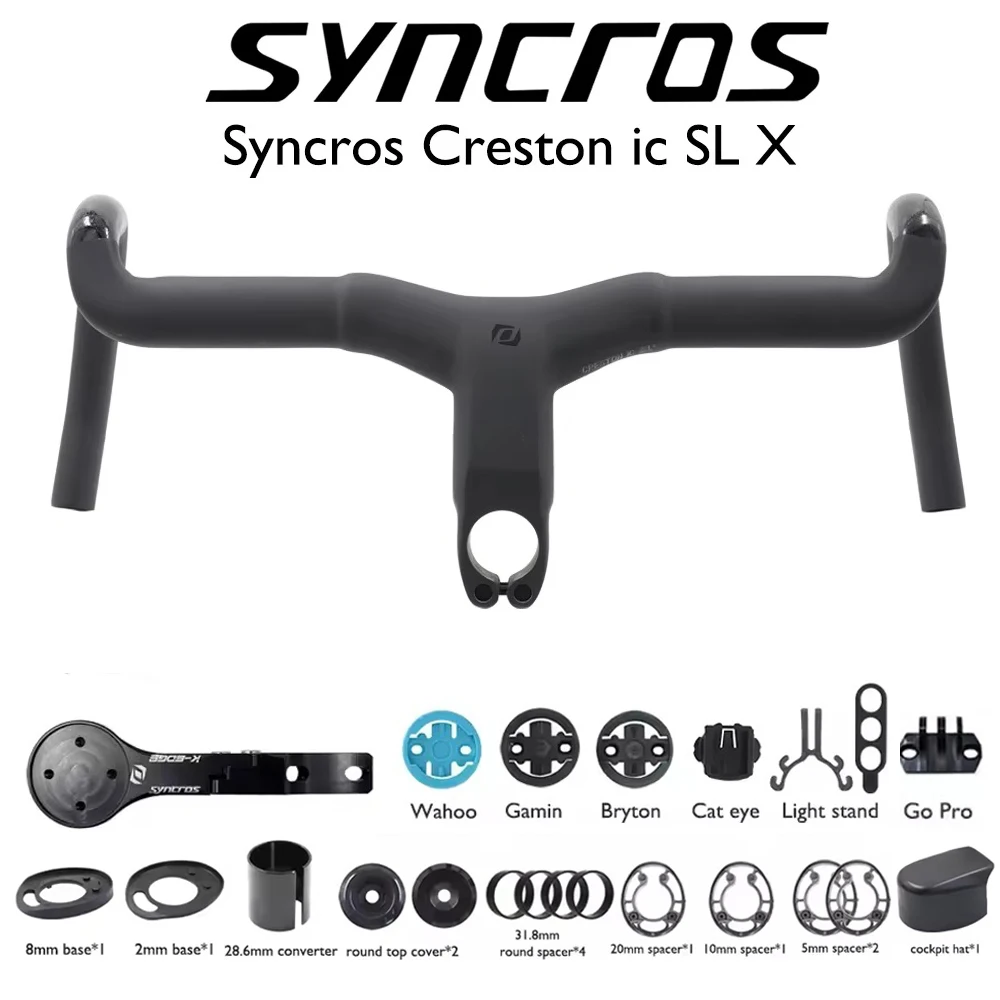 Syncros Creston IC SL X Carbon Cockpit Full Internal Cable Routing