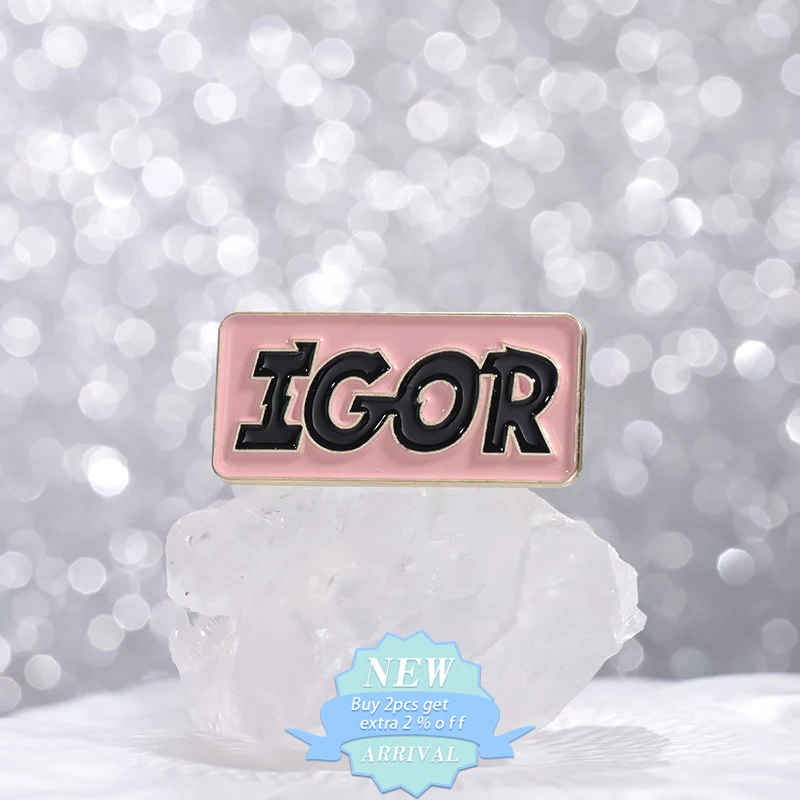 Rap Album Enamel Pin Rock Female Singer Music Producer Brooch Lapel Backpacks Badges Punk Hip Hop Jewelry Gifts For Fan Friends