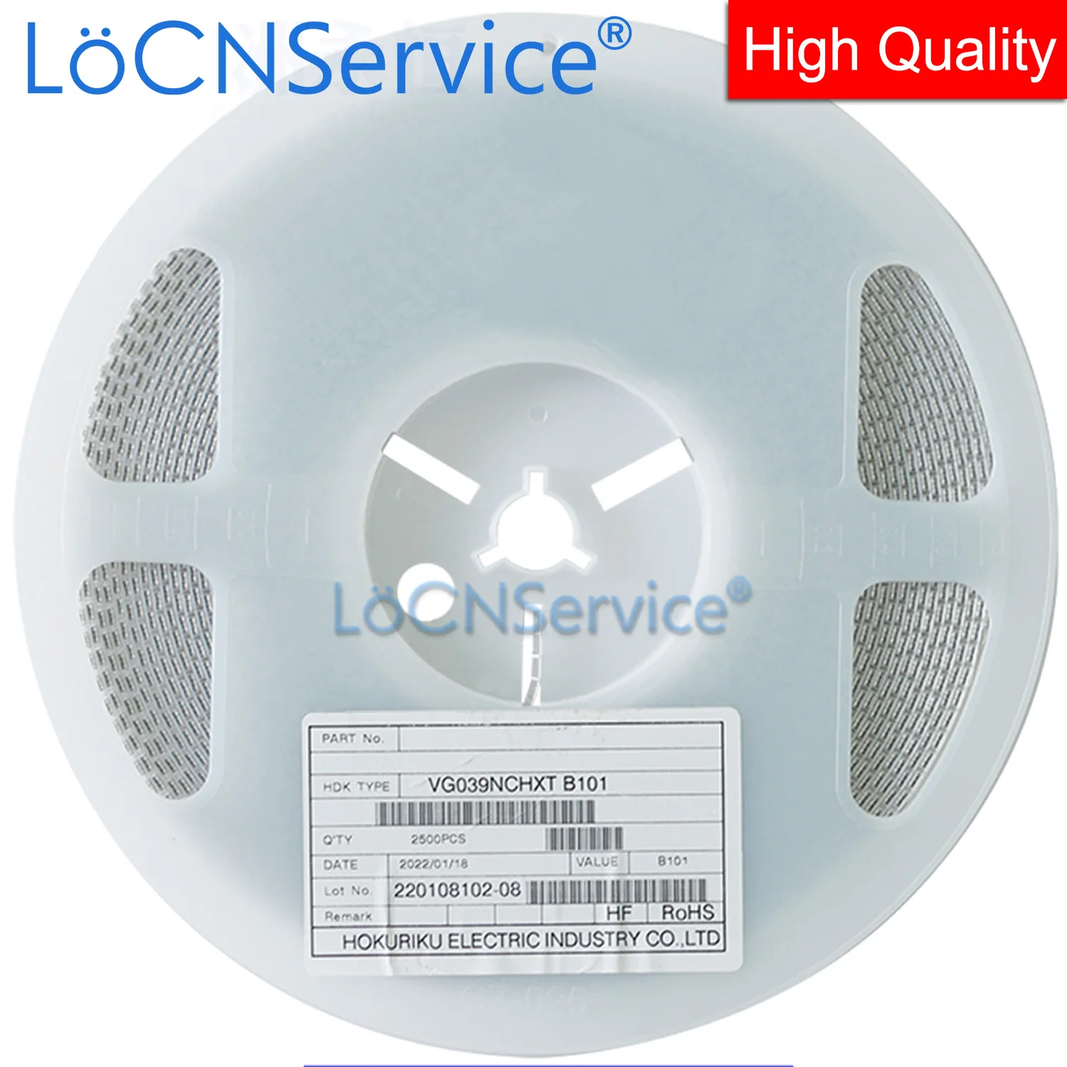 LoCNService 3*3 3.8*3.15*1.2 25% VG039NCHXTB104 100K VG039NCHXTB204 200K VG039NCHXTB304 300K VG039NCHXTB504 500K High Quality