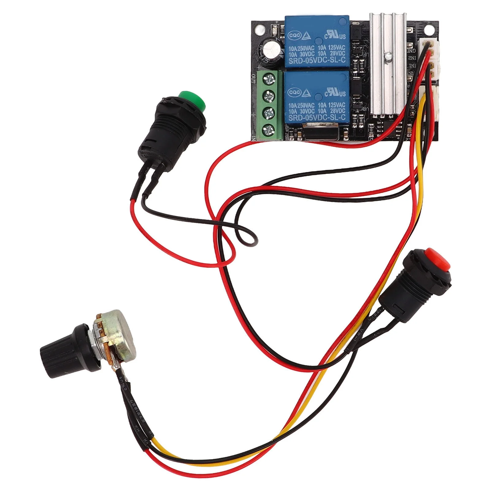 Motor Controller Light Weight Compact Size Governor for Linear Actuator Speed Control DC 7‑25V