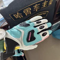 Motowolf Guantes de moto para otoño e invierno: guantes anticaída para carreras todoterreno, protección transpirable para nudillos con pantalla táctil