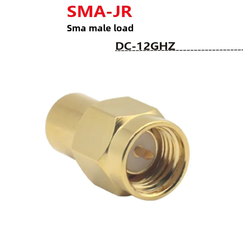 

SMA coaxial load end point LOAD 50 ohms stainless steel load SMA quick plug 6G 10G low standing wave