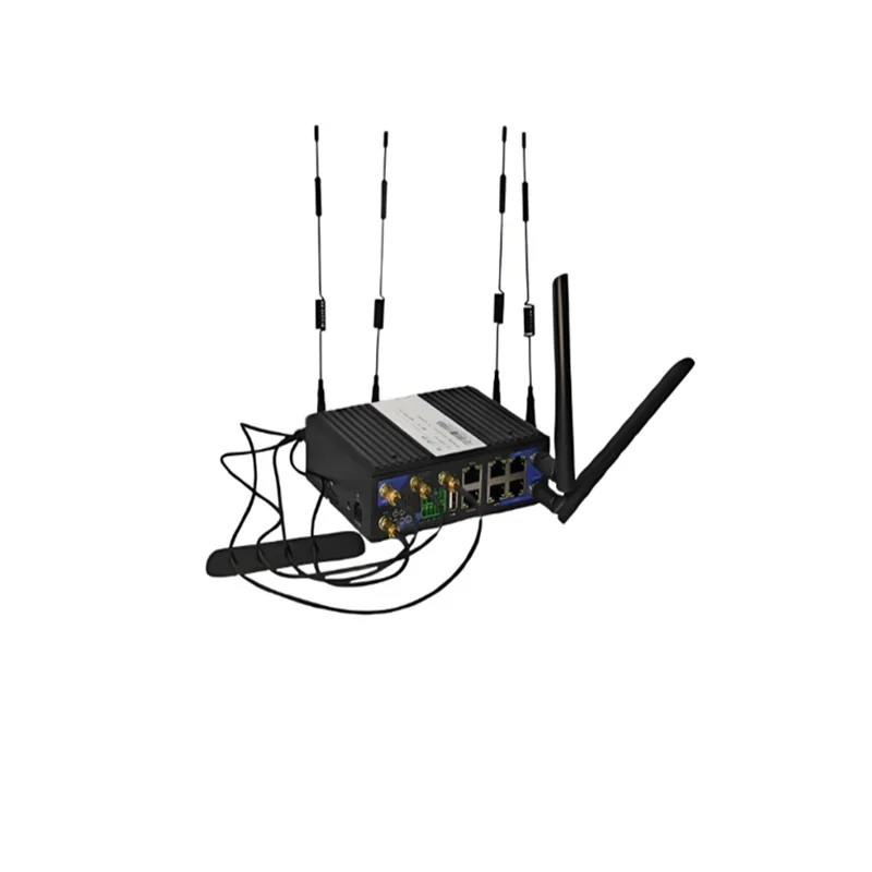 High Speed MIMO 5G NR Industrial Cellular Smart MQTT Gateway IoT Modem Router Serial Port 5*RS485 1*RS232 DI/DO