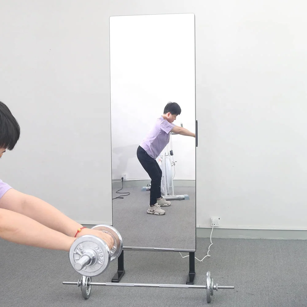 Gym Reclame Interactieve Android Wifi Lcd Fitness Smart Spiegel Tystart Intelligent Touch Screen 32 Inch Aangepaste Logo