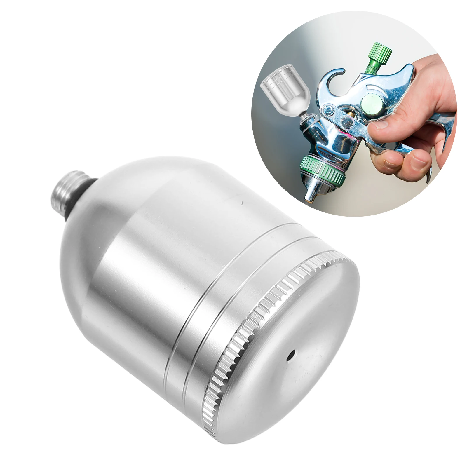 

Airbrush Bottle Paint Dispenser Injection Cup Painting Glass Metal Container Portable