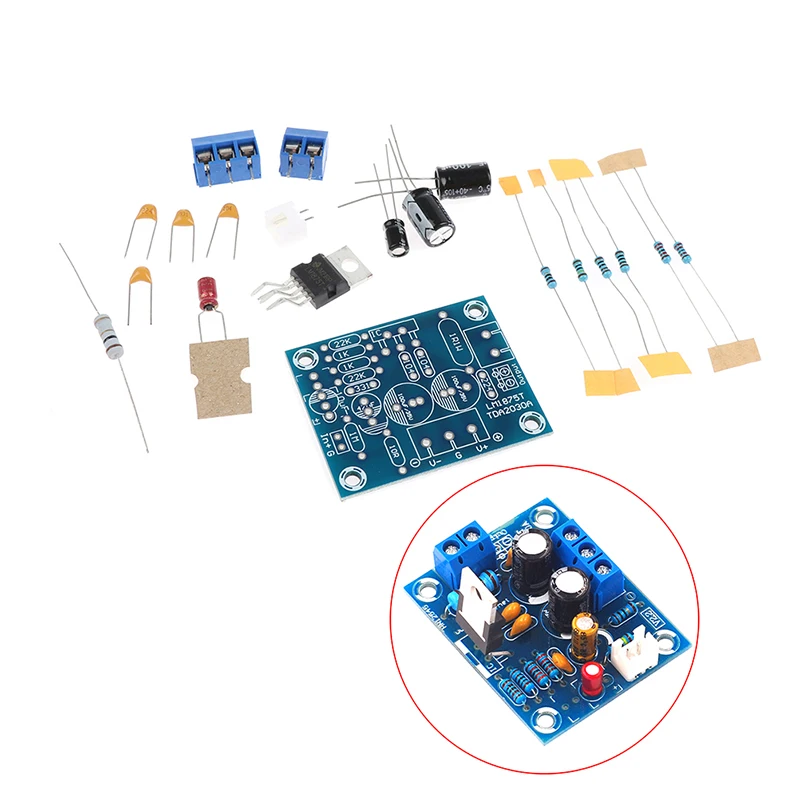 LM1875T أحادية 30 واط مكبر للصوت مجلس المتكلم مكبر كهربائي PCB لتقوم بها بنفسك عدة LM1875