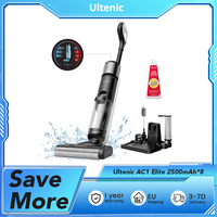 Ultenic AC1 Elite Cordless Vacuum And Mop with Self-Cleaning, 50min Runtime, Smart Dirt Detection, 3 Cleaning Mode, Dual Tank