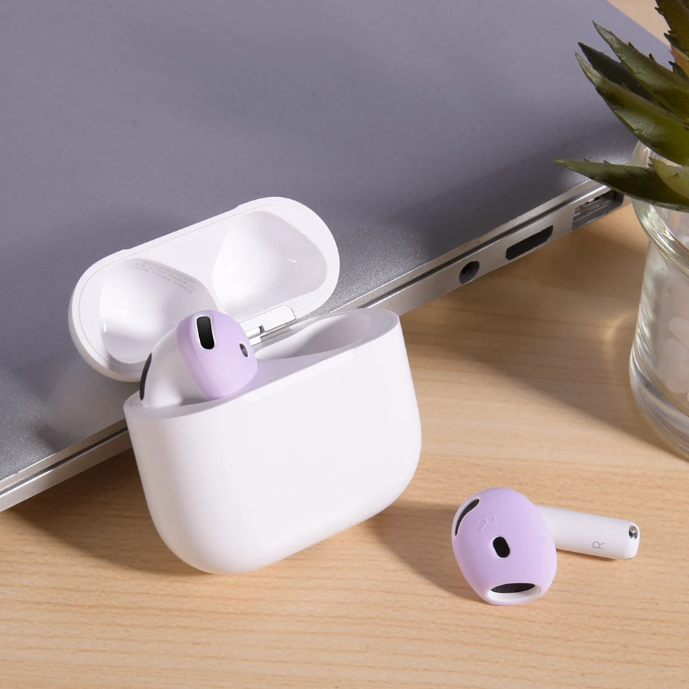 New Cover For AirPods 4 4th Silicone Protective Case Skin Covers Earpads For Apple AirPods 5 Generation Cover Tips Accessories