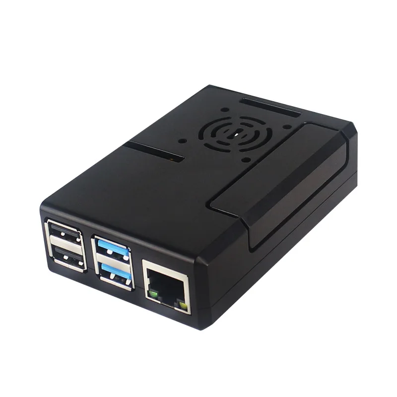 

New Raspberry PI shell 4B with fan shell heat dissipation protective case