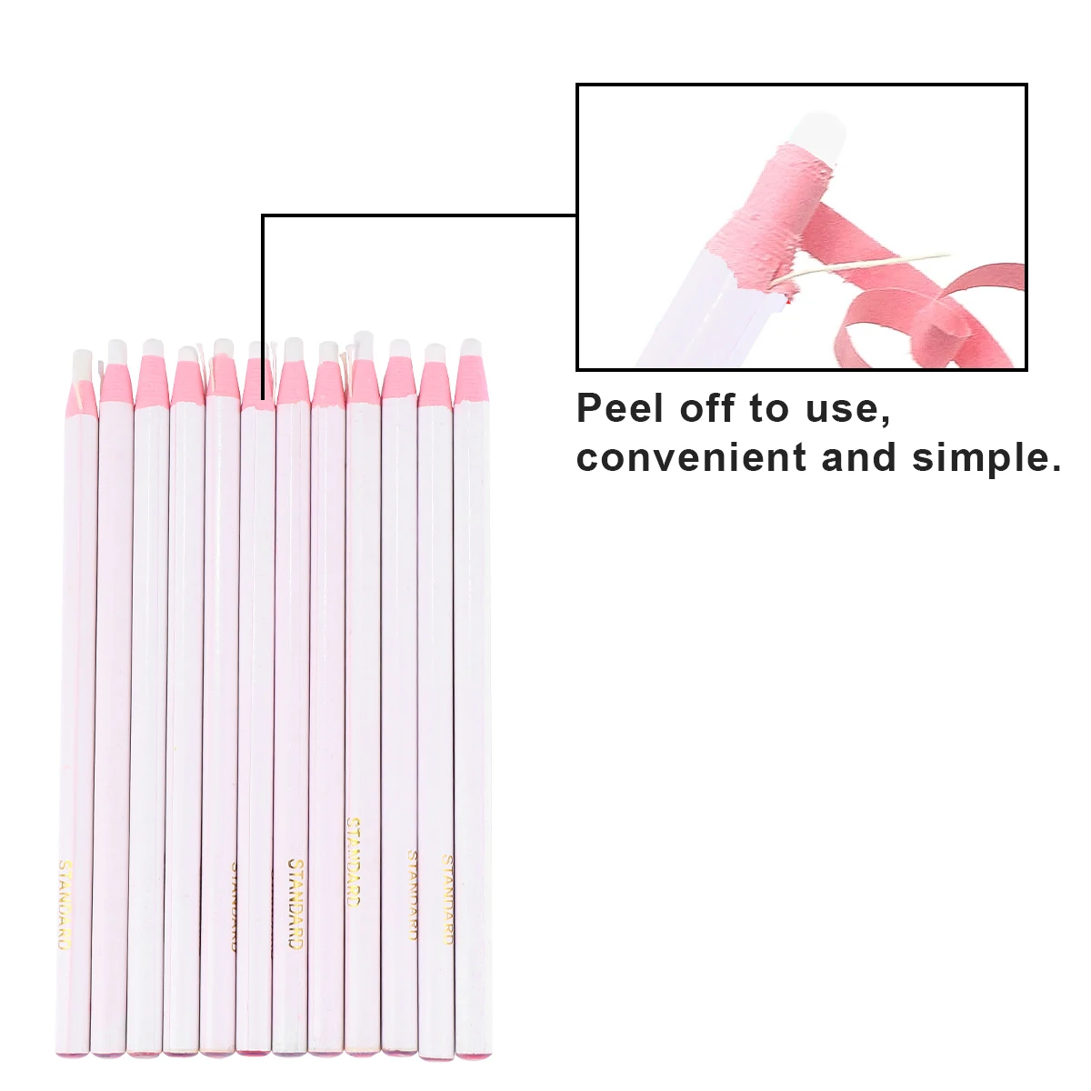

Peel Off China Marker Waterproof Grease Pencil Multicolor Bright Ideal Clothing Shoe Various Surfaces