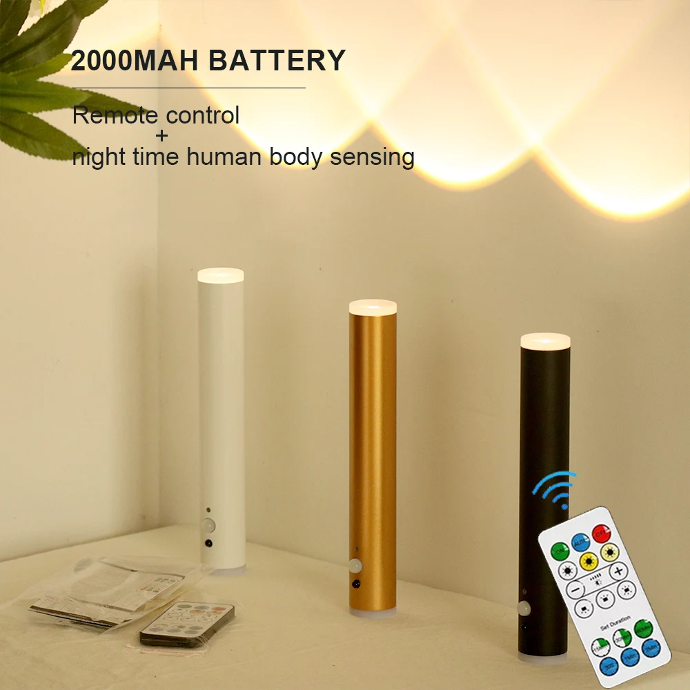 New Rechargeable Wall Lamp Human Body Sensor Rechargeable Magnetic Wall Lamps On Battery Wireless Wall Lamps