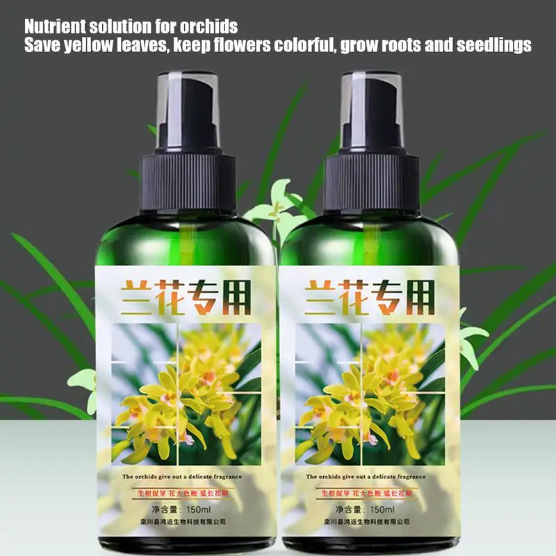 150ml Orchid Plant Food Orchid Fertilizer Liquid Plant Root Plant Nutrient Solution Liquid Rapid Growth Indoor Plant Fertilizer