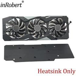 78mm PLD09210S12HH Video Card Cooler Heatsink With Backplane For Gigabyte RX 5700  RX 5600 XT GAMING Graphics Card Heat sink