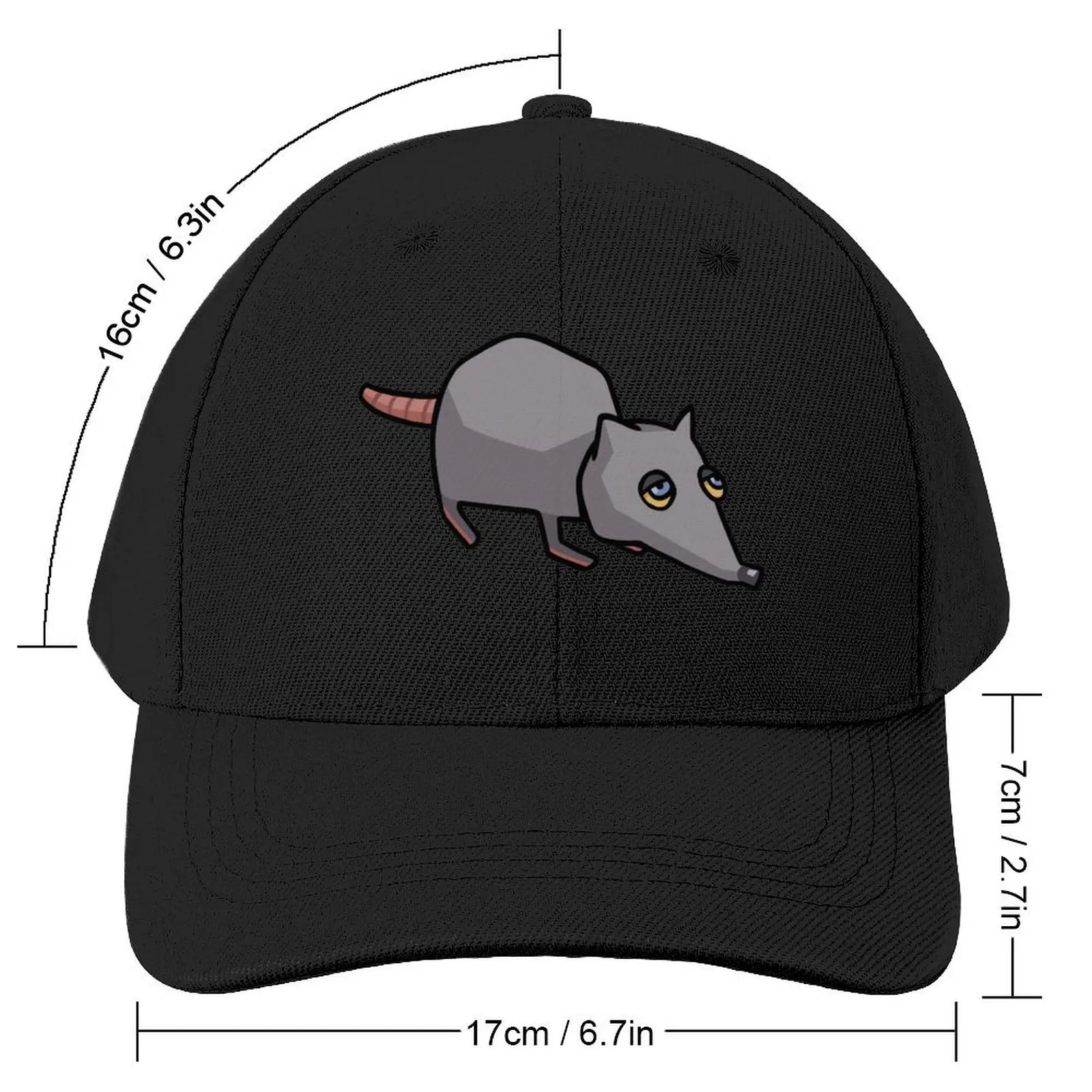 The Giant Rat That Makes All of da Rules Baseball Cap Gentleman Hat Anime Hat Woman Hats Men's