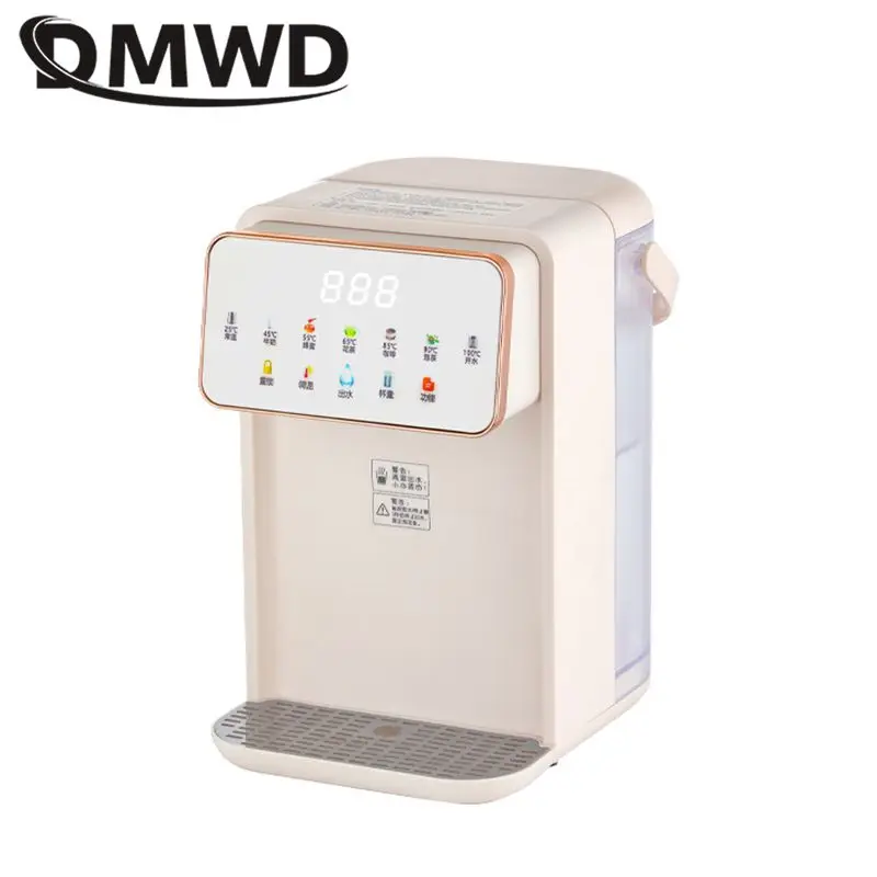 غلاية كهربائية منزلية ساخنة وعادية الاستخدام المزدوج سخان مياه سطح المكتب موزع مياه صانع الشاي نافورة مشروبات مكتب دفئا