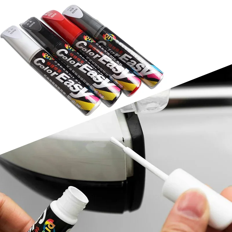 Car 12ML Scratches Touch Up Pen Auto Brush Scratch Remover DIY Clear Waterproof Coat Maintenance Repair Vehical Accessories