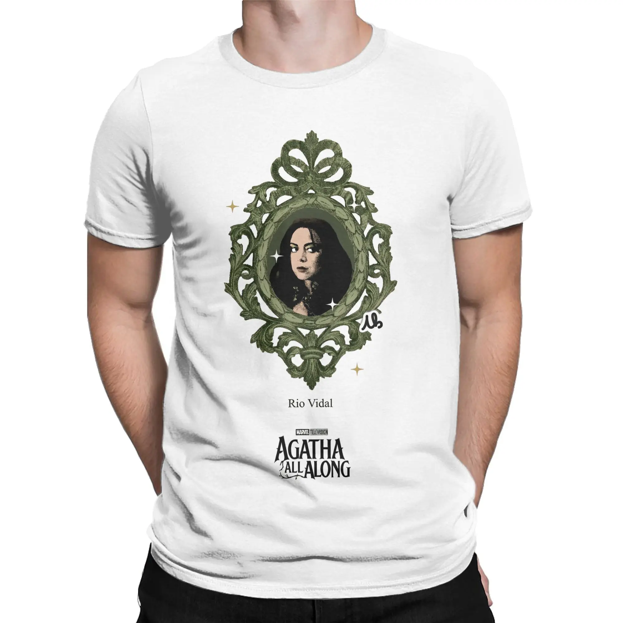 Men Agatha All Along Rio Vidal T Shirts Movie Harkness Cotton merch Awesome Short Sleeve Crewneck Tees Gift Idea T-Shirt