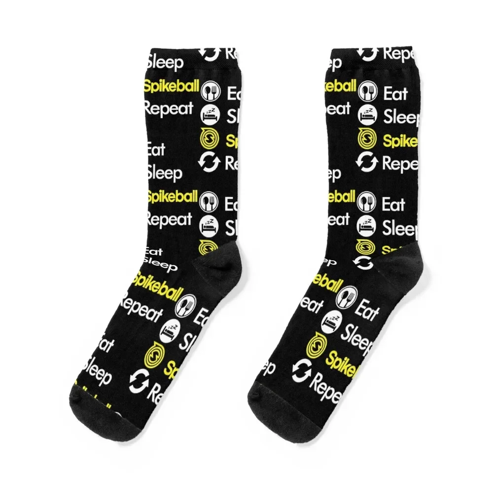 Spikeball T-Shirteat sleep spike Socks Heating sock basketball Socks For Man Women's