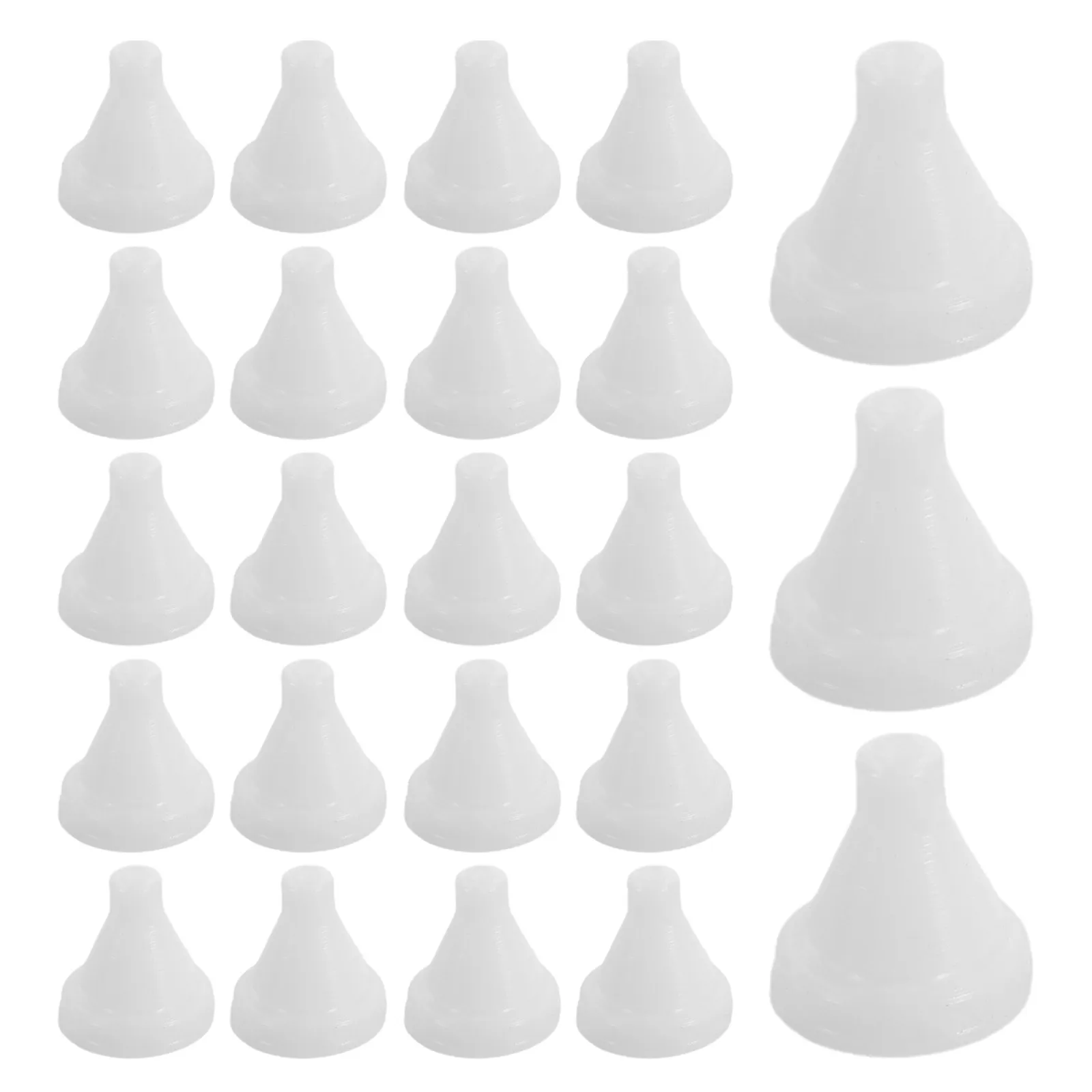 

50Pcs Silicone Shower Head Nozzles Replacement 4Mm Anti-Clogging Spray Parts High Temp Resistant Soft Nozzles for Showerhead