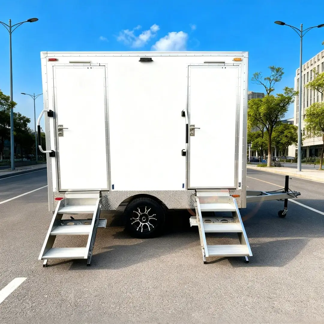 

Smart Ventilation Mobile Toilet Trailer - Odor-Proof LED Lighting Durable Design for Extended Outdoor Usage