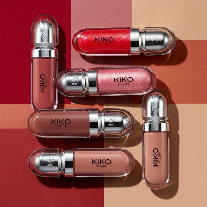 Gloss à lèvres liquide hydratant effet miroir 3D, couleur nacrée chatoyante, longue tenue, non collant, waterproof, effet repulpant et brillant