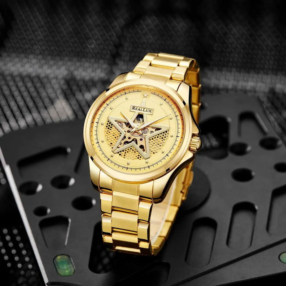 

Superstar Mens Watches Top Brand Luxury Tourbillon Automatic Mechanical Watch Men Full Steel Waterproof Watches 2023