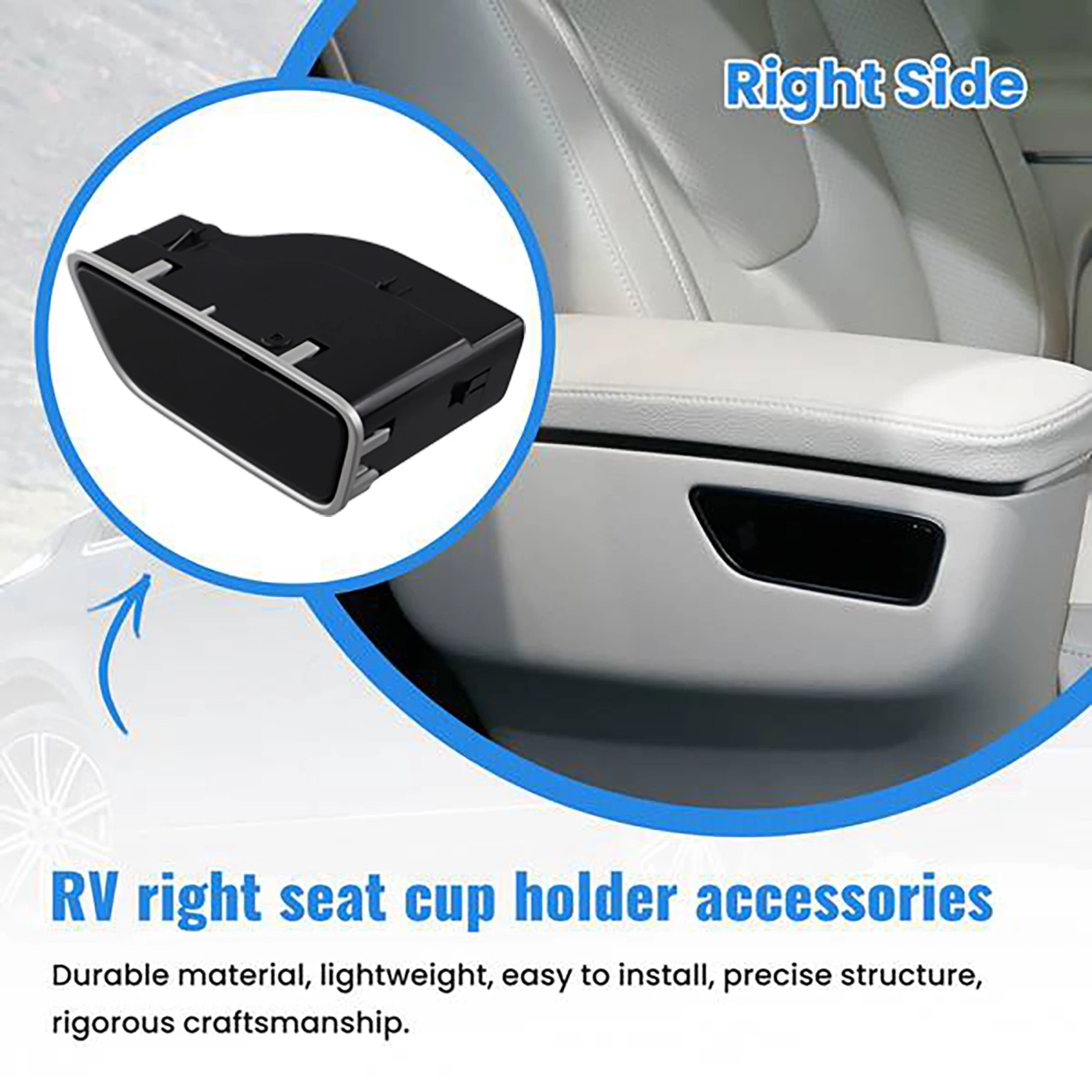 

A0998101003 Car Front 1Rd Row Cup Holder Drink Holder For Mercedes Benz W447 Vito V-Class 2015-2020-AD39