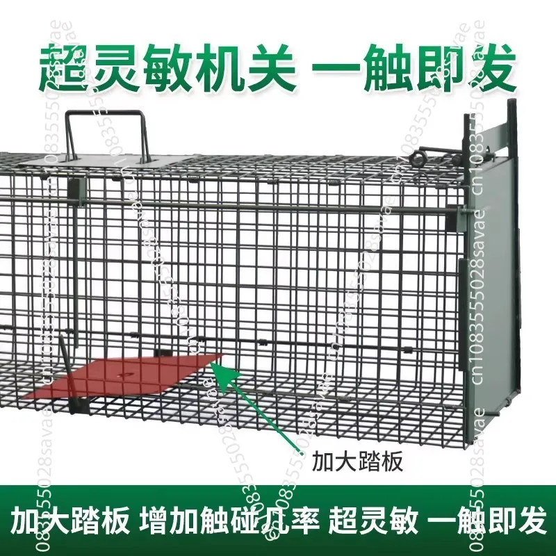 Fully Automatic Cage, Large Size, Grab, Drive, Rescue, Cat Search Cage