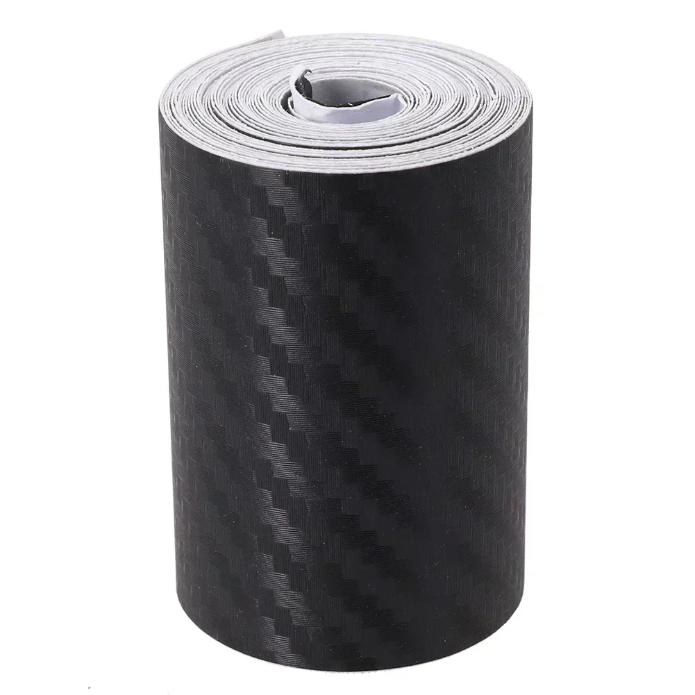 Bike Protection Stickers 5D Carbon Fiber Texture Tape 3/5/7cm Anti-scratch Bicycle Frame Protector Film Tool Cycling Accessories