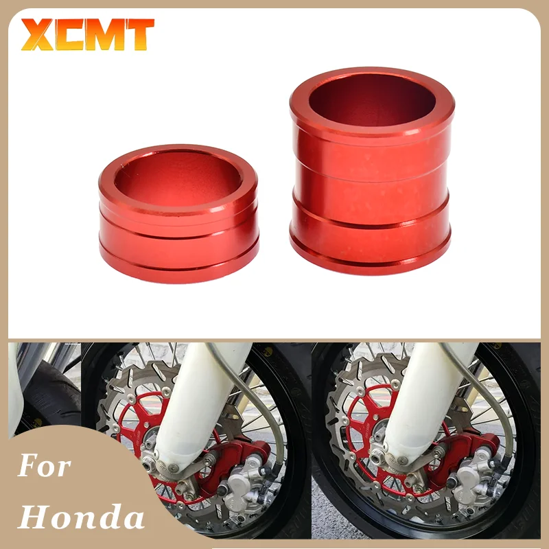 For HONDA Front Wheel Hub Spacers Suit CR125 CR250R CRF250R CRF250X CRF450R CRF450X 2004-2017 2018 2019 2020 2021