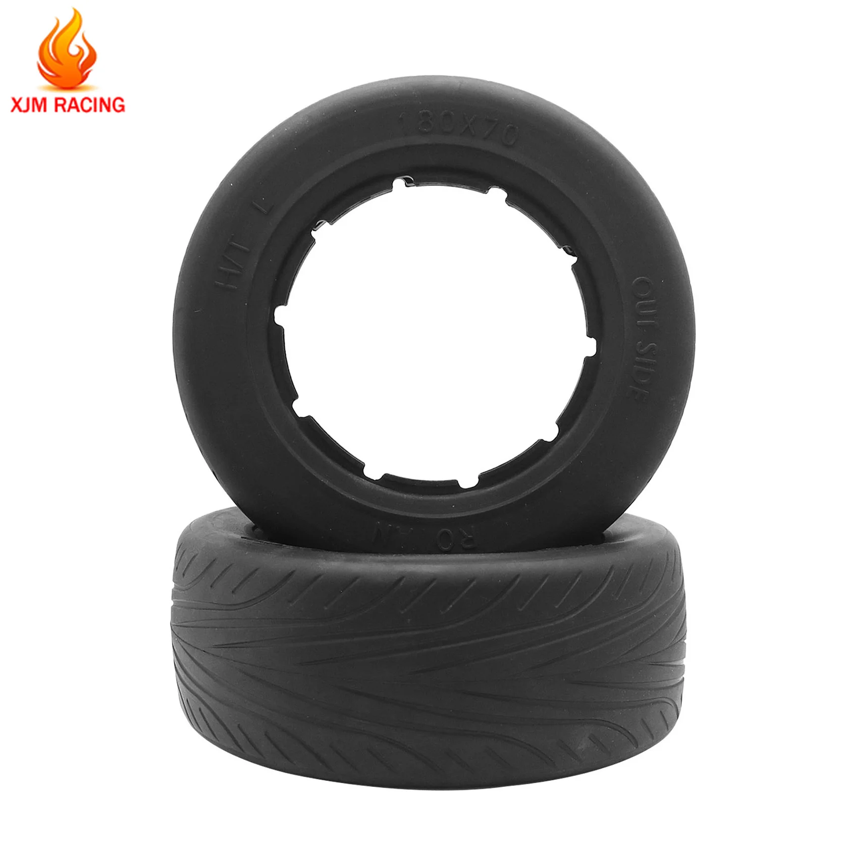 On-Road Tire Skin Kit for 1/5 Losi 5ive-T Rofun Rovan LT King Motor X2 Baja 4WD SLT Rc Car Racing Toys Parts