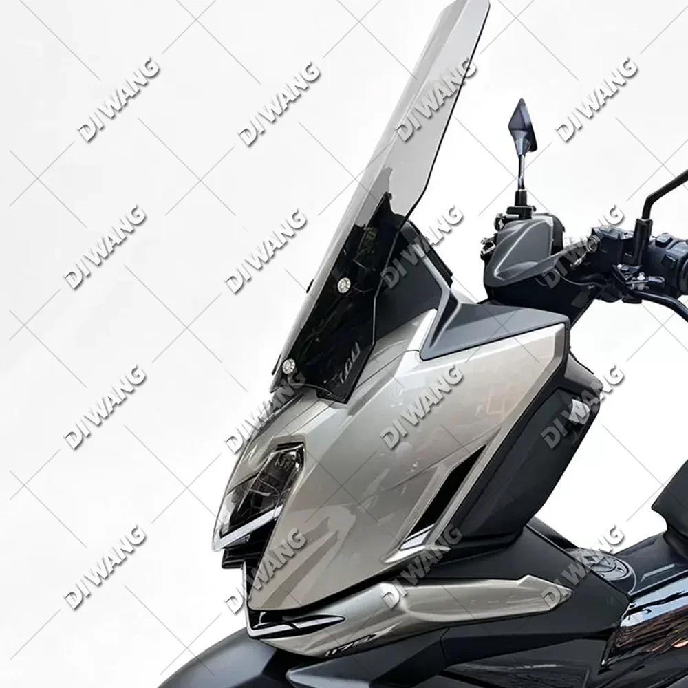 Motorcycle Straight‑Line Clear Racing Windshield Replace Original Angled‑Line Windscreen Modified Accessories For ZONTES 175X