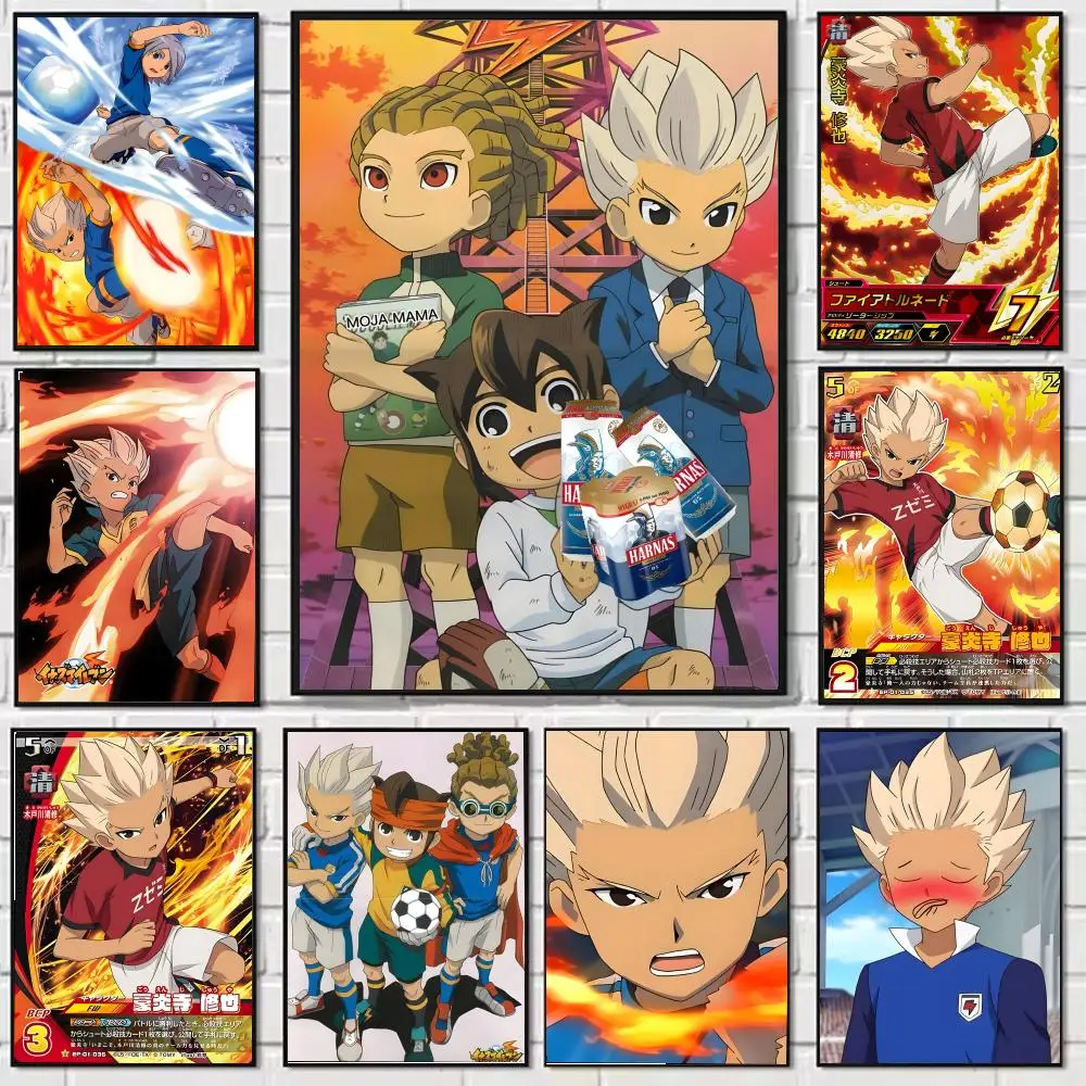 Inazuma Eleven Gouenji Shuuya Painting Calligraphy Canvas Poster: Crease Free Waterproof Durable All Space Wall Decor