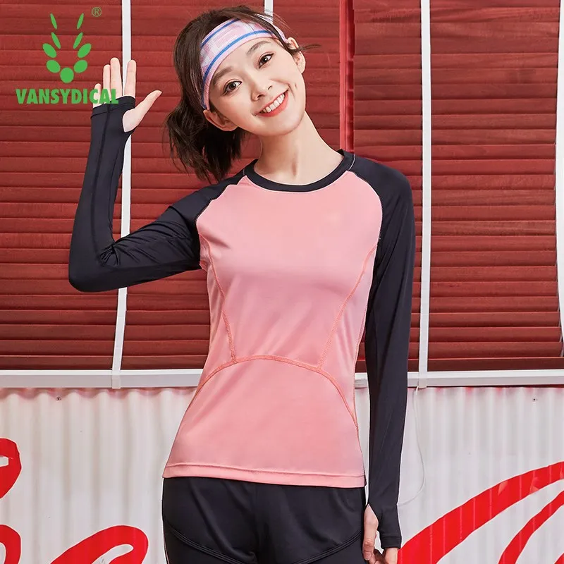 

Women's Sports Tees O-Neck Running Shirts Base Layers Quick Dry Training Yoga T-shirts