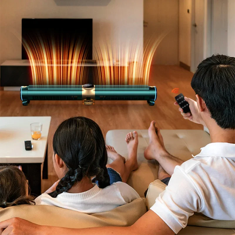 Graphene Baseboard Heater with Smart Inverter Humidification, Adjustable Airflow, and Whole-House Heating Capability