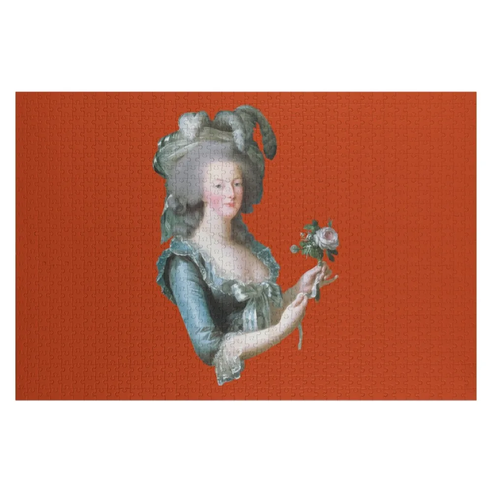 

Marie Antoinette with a Rose Jigsaw Puzzle Jigsaw For Kids Personalized Toy Wood Name For Children Puzzle