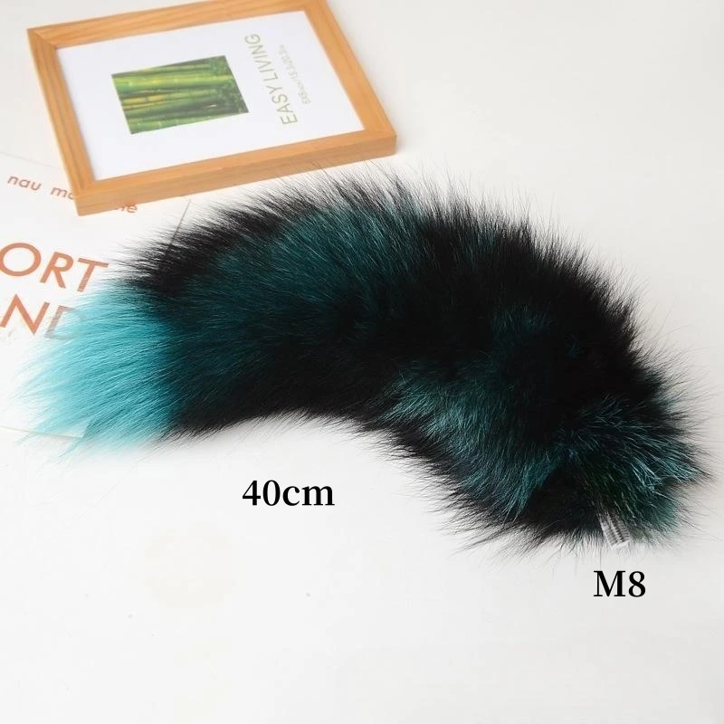 BDSM Butt Plug Anal Sex Toys with Separable Cosplay Dye Fox Tail for Couple Bondage Adult Party Games Flirting Sexy Shop