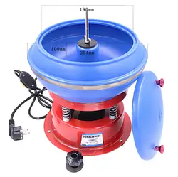 220v/110v voltage Micro Jewelry equipment Vibrating Tumbler Tumbling Polishing machine   Jewellery Polisher craft jewelry tool