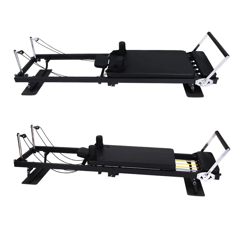 Newly upgraded second-generation home Pilates bed  folding yoga Pilates core bed latex spring dual-use 232cm